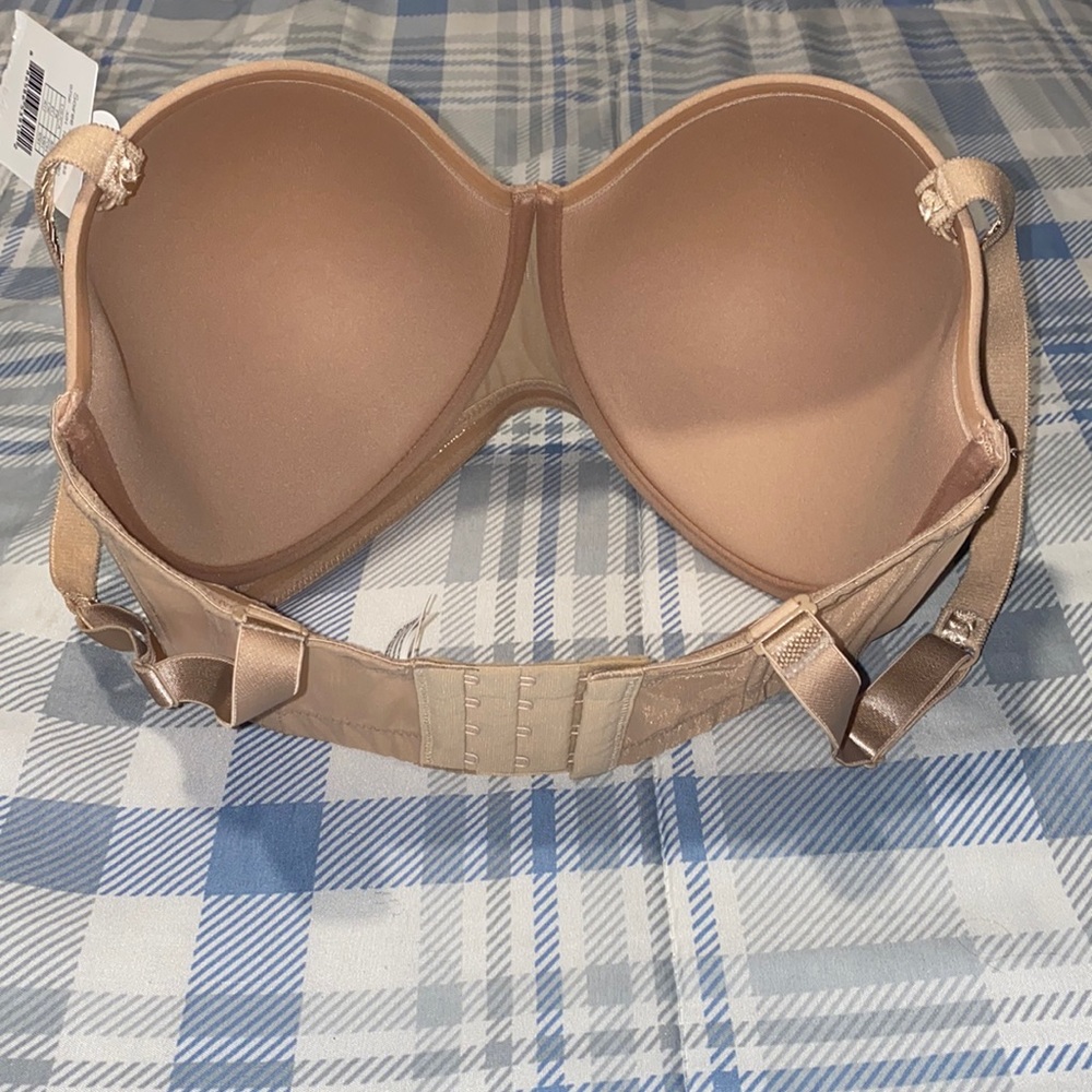 Le Mystere Soirée Strapless Bra 32 H Natural BNWT - Picture 11 of 12